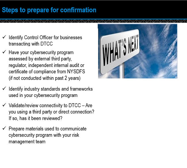 Cyber Security Client Cybersecurity Program DTCC
