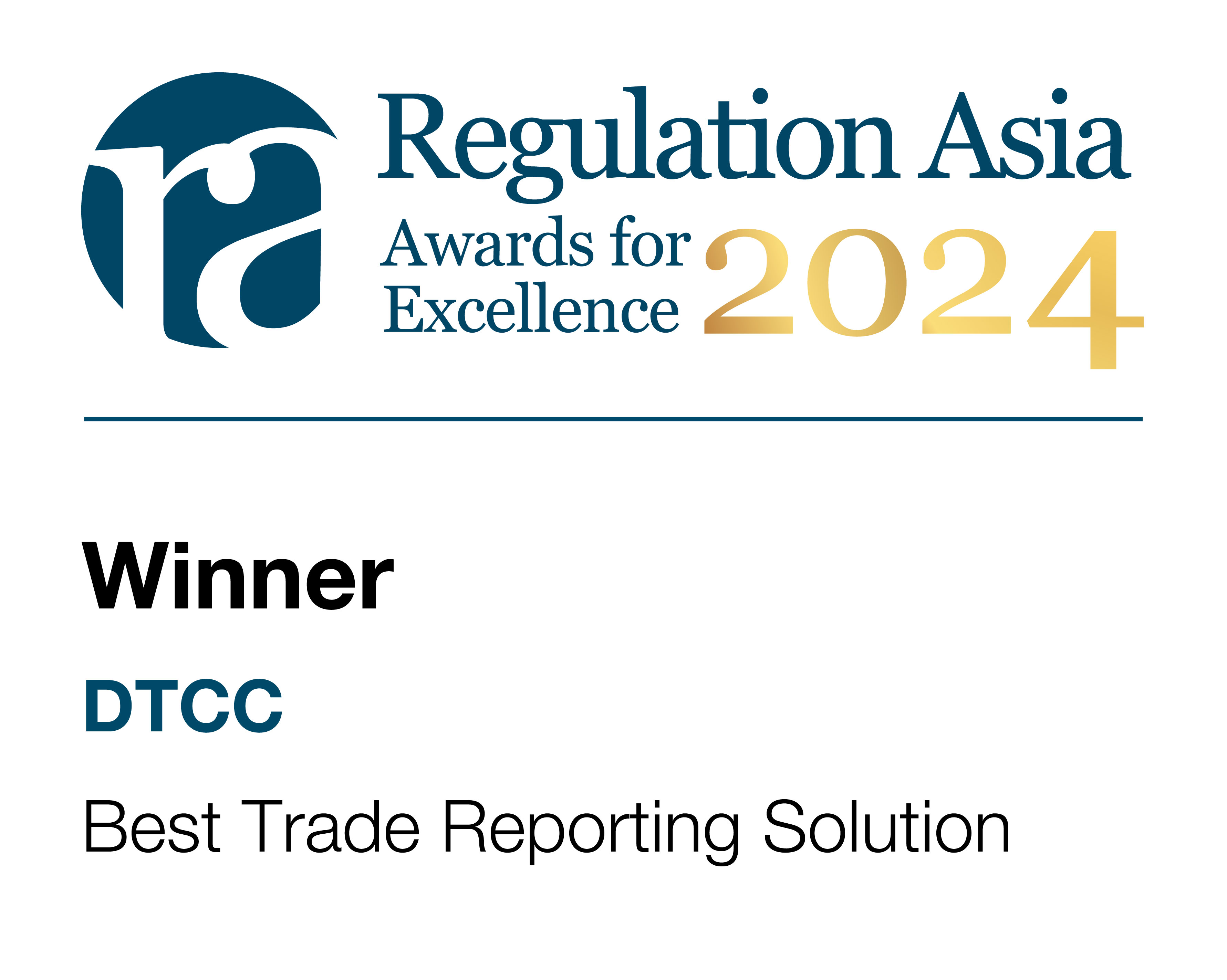 DTCC Market Infrastructure of the Year 2024