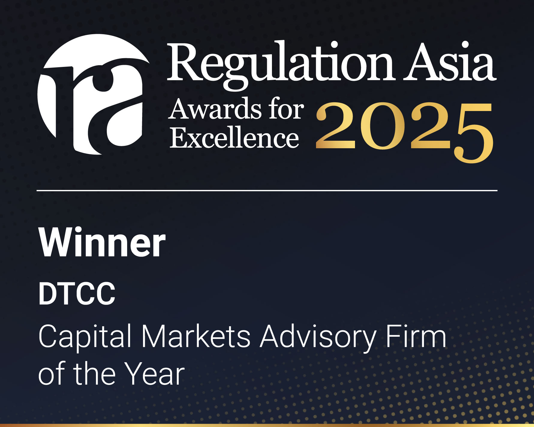 DTCC Market Infrastructure of the Year 2023