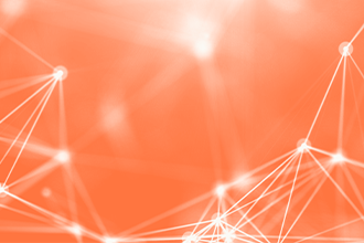 Abstract Graphic in Orange