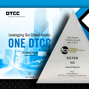 DTCCs 2015 Annual Report Wins Industry Recognitions