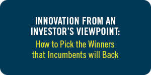 Innovation from an Investor's Viewpoint