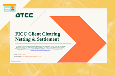 FICC Client Clearing Netting & Settlement