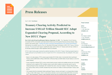 Treasury Clearing Predicted to Inc. $1.63T Under SEC Expanded Clearing Proposal
