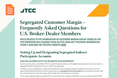 FAQs Segregated Customer Margin