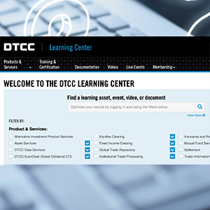 DTCC Learning Gets Smarter with Enhanced Search Feature